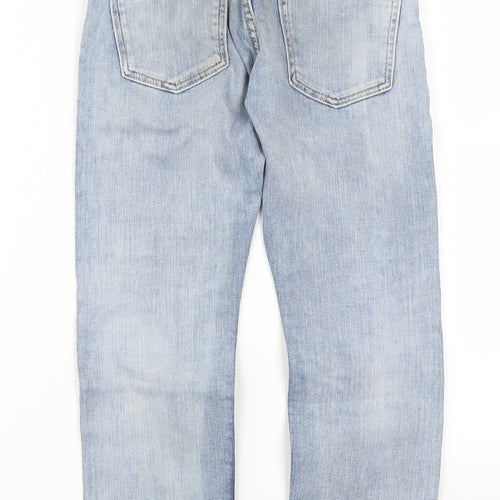 H&M Boys Blue  Denim Straight Jeans Size S