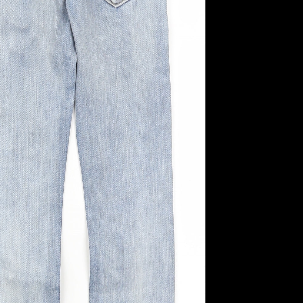 H&M Boys Blue  Denim Straight Jeans Size S