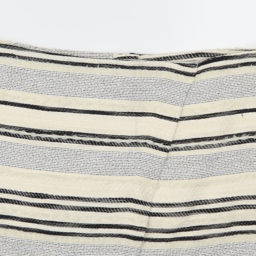 H&M Womens Beige Striped  Straight & Pencil Skirt Size 12