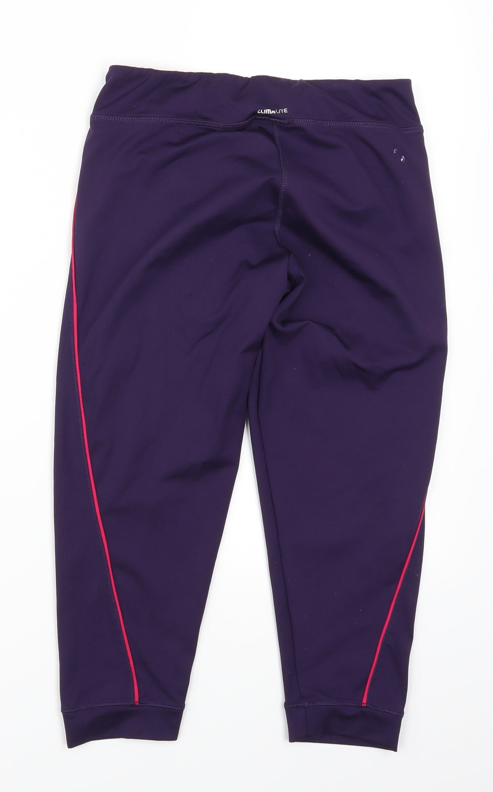 adidas Womens Purple   Cropped Leggings Size 8 L20 in