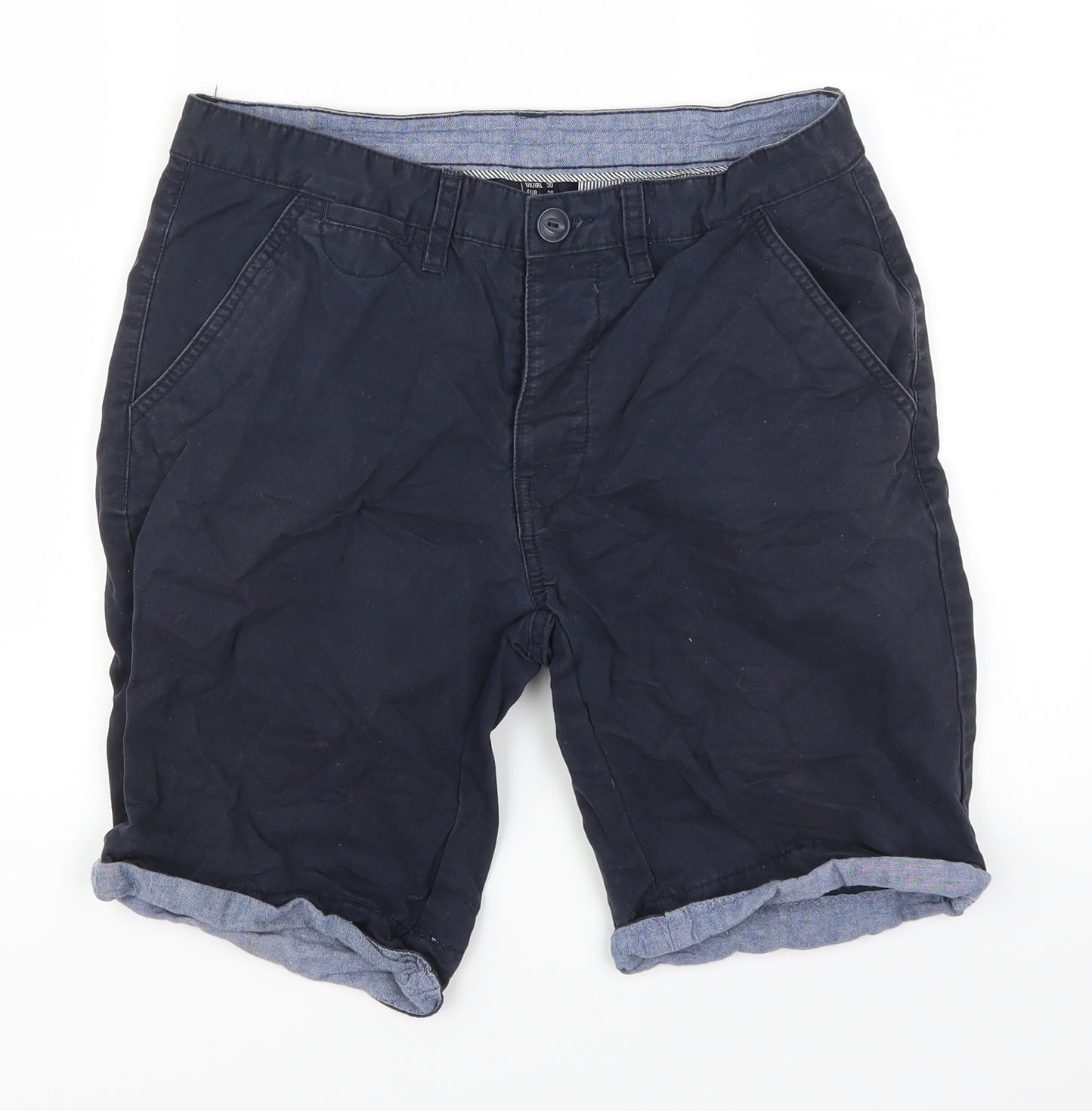 Cedar Wood State Mens Blue   Chino Shorts Size 30