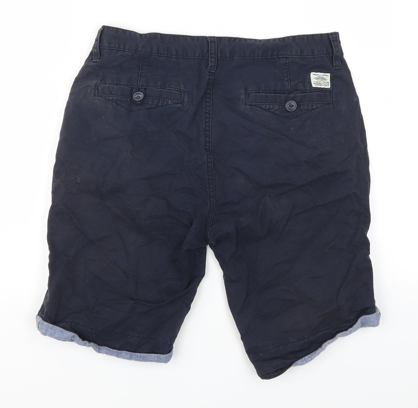 Cedar Wood State Mens Blue   Chino Shorts Size 30