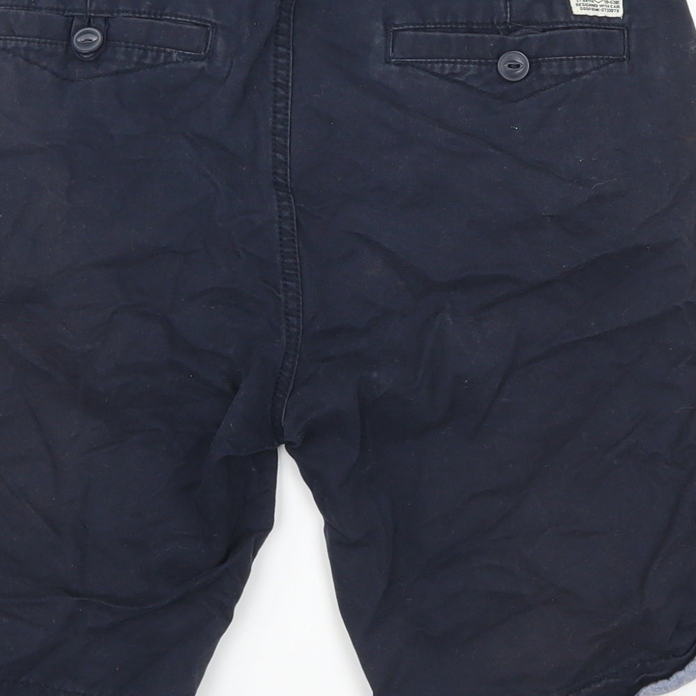 Cedar Wood State Mens Blue   Chino Shorts Size 30