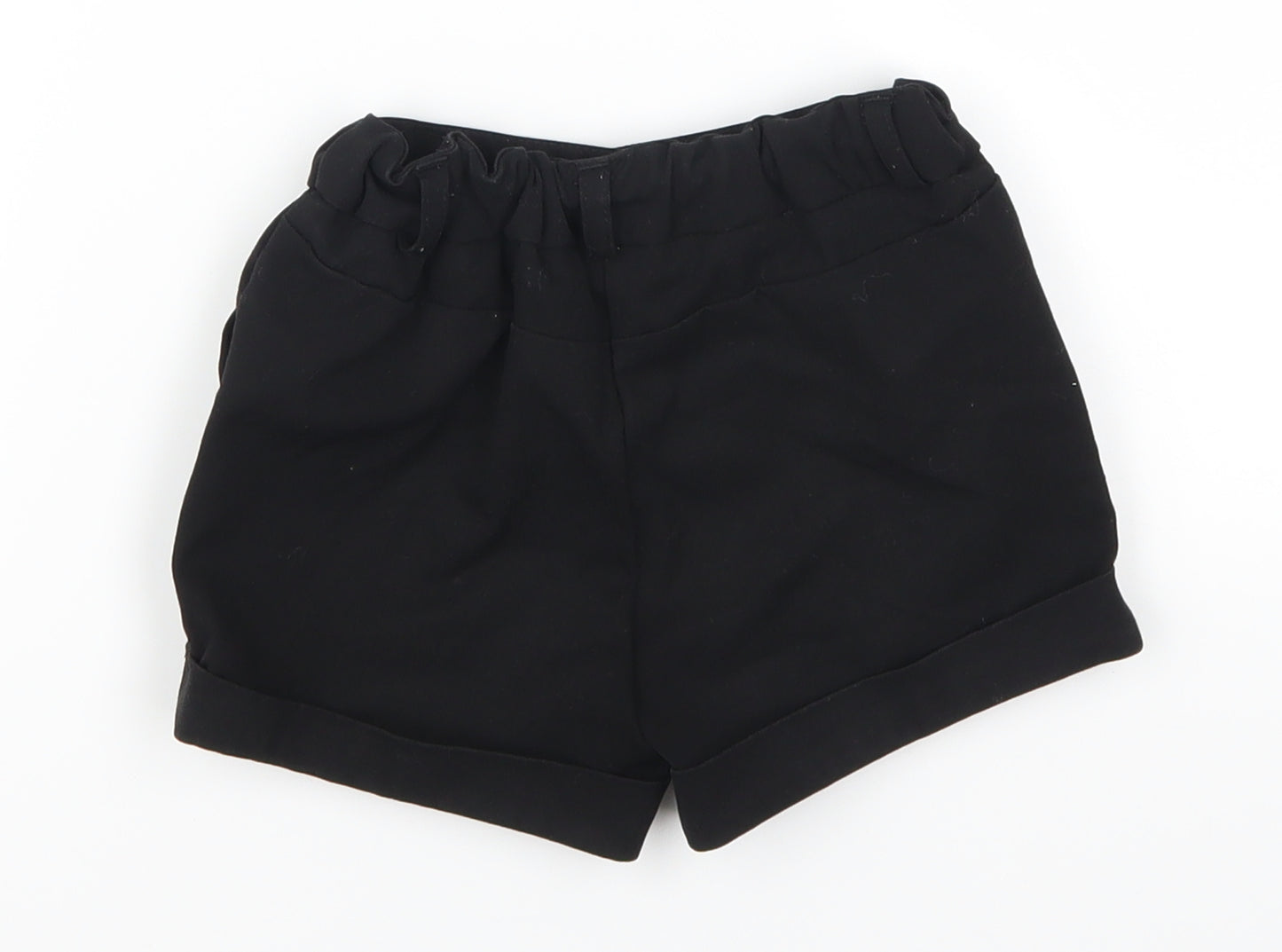 F&F Girls Black   Bermuda Shorts Size 3-4 Years