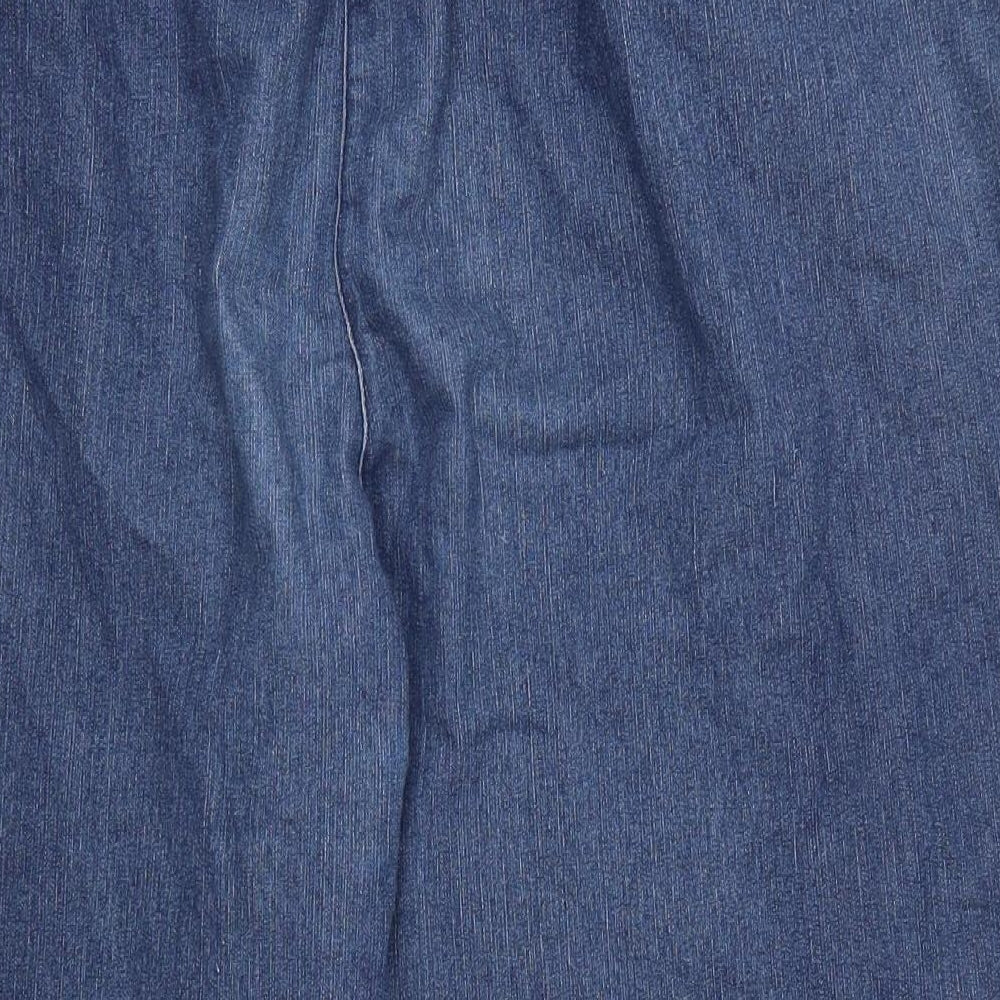 Country Rose Womens Blue  Denim Cropped Jeans Size 36 in L21 in