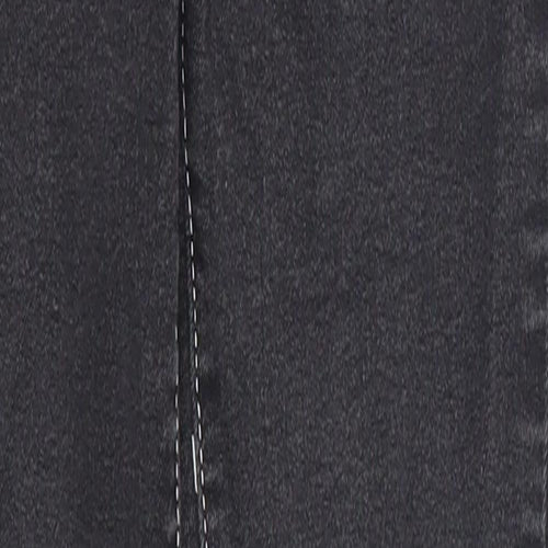 Pretty Little Thing Womens Grey  Denim Straight Jeans Size 6 L26.5 in