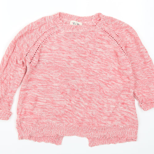 New Look Womens Pink   Pullover Jumper Size 12