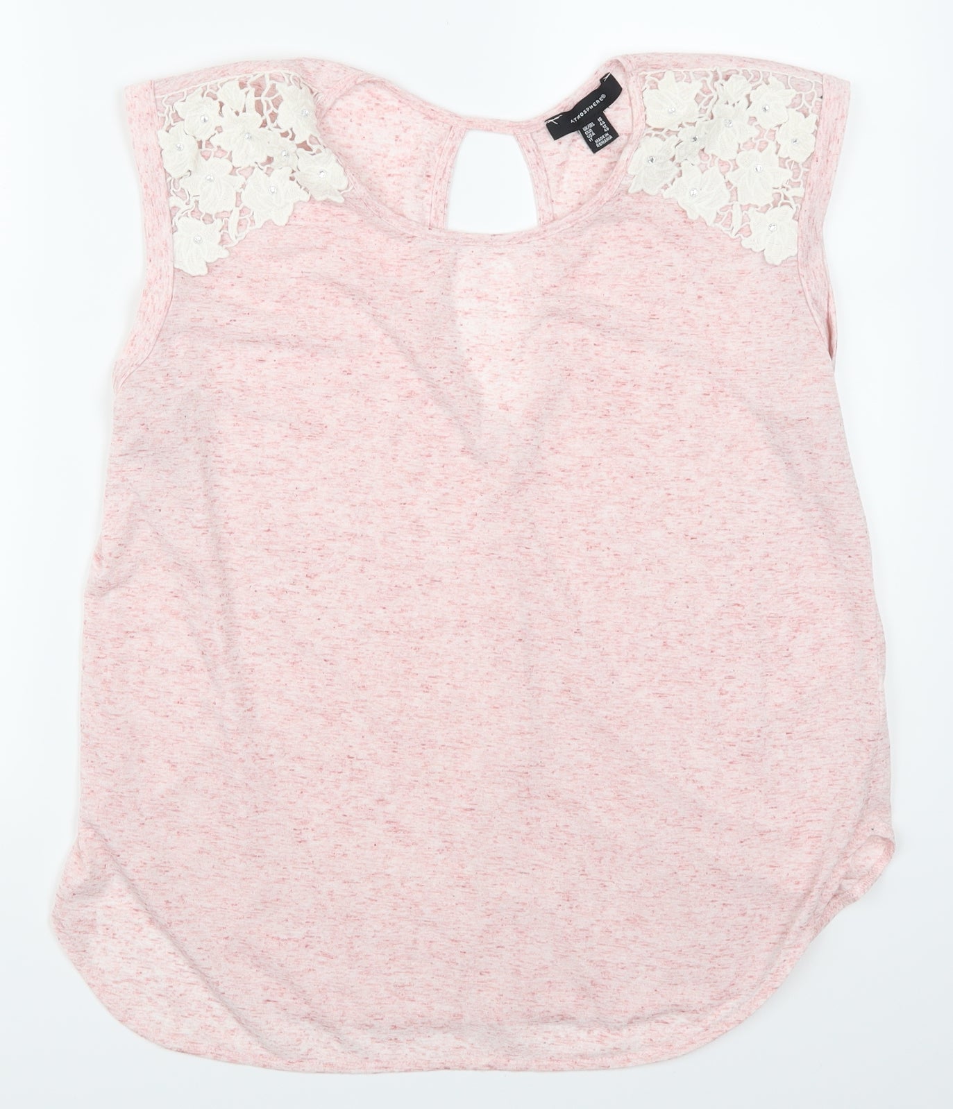 Atmosphere Womens Pink   Basic T-Shirt Size 10