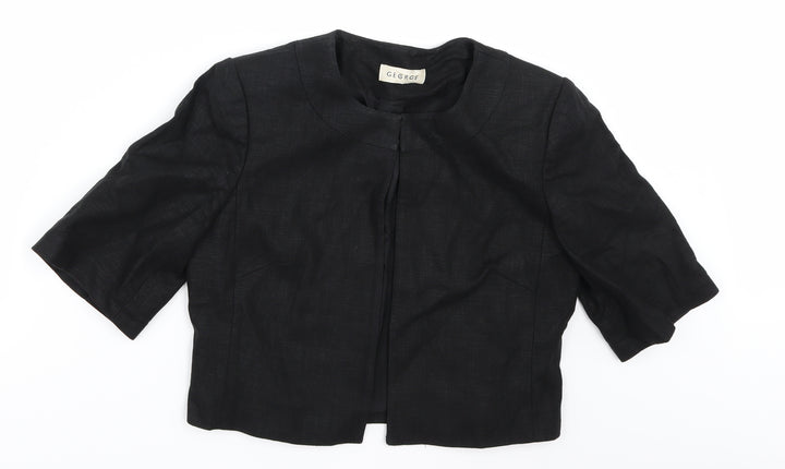George Womens Black Jacket Size 8
