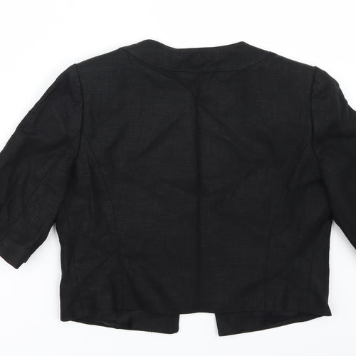 George Womens Black   Jacket  Size 8