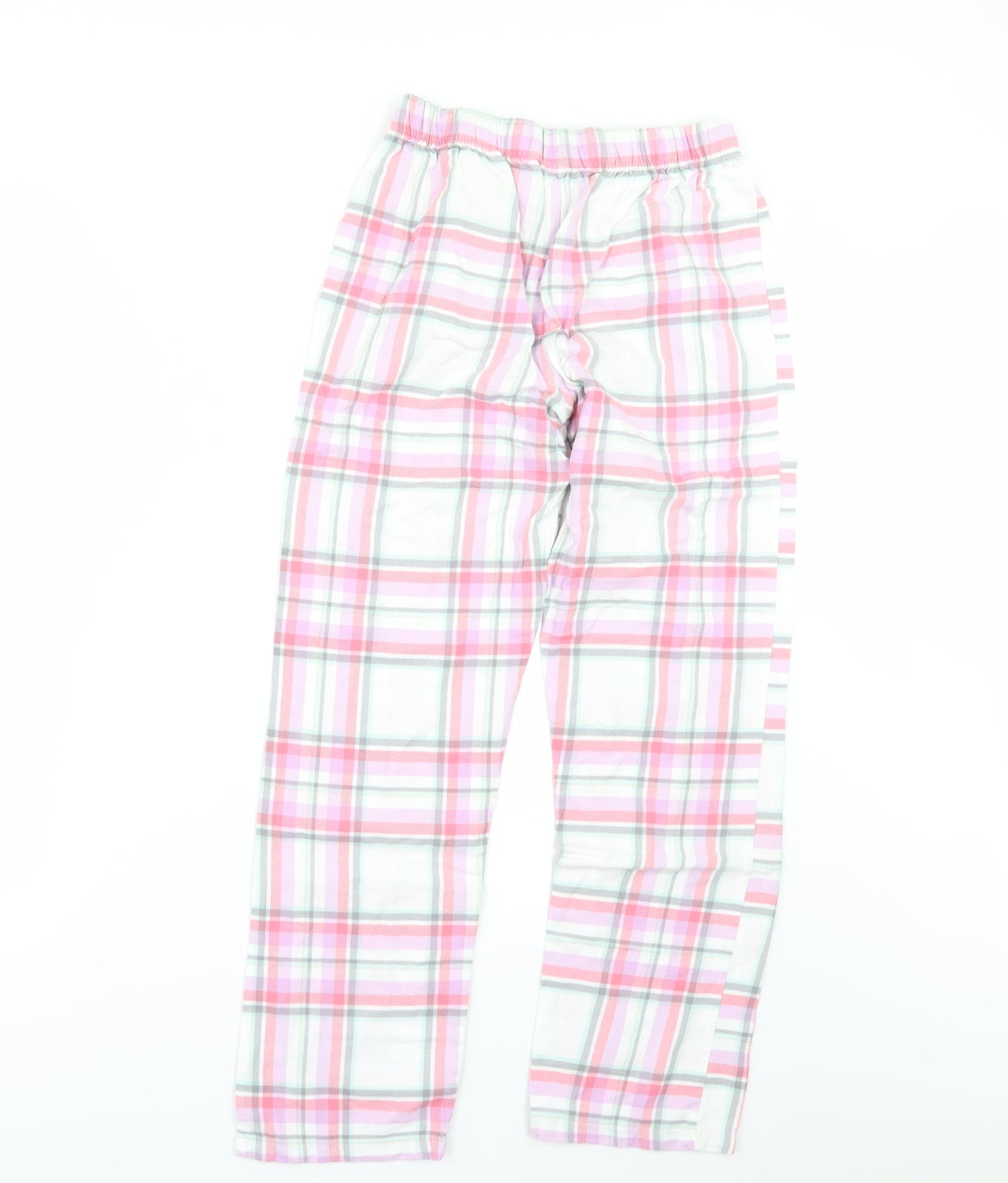 NEXT Girls Pink Check  Cami Pyjama Pants Size 12 Years