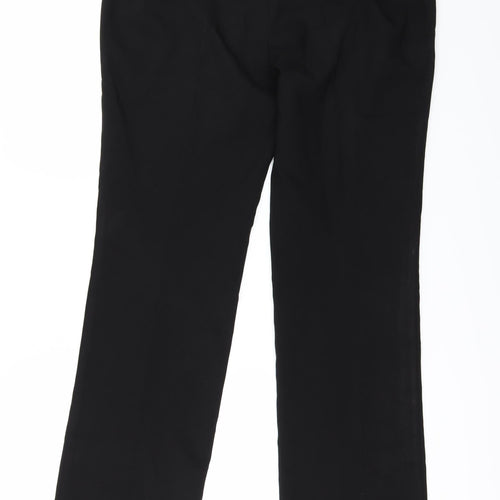 Papaya Womens Black   Trousers  Size 12 L29 in
