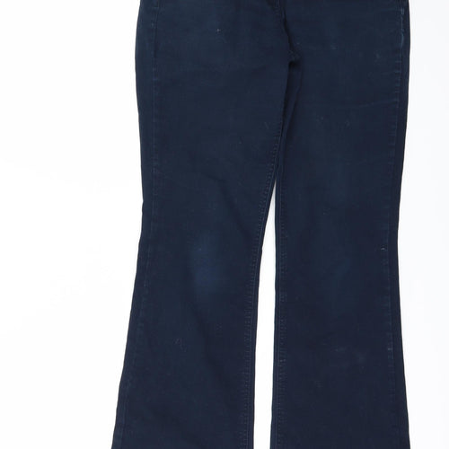Dunnes Stores Womens Blue  Denim Flared Jeans Size 12 L29 in