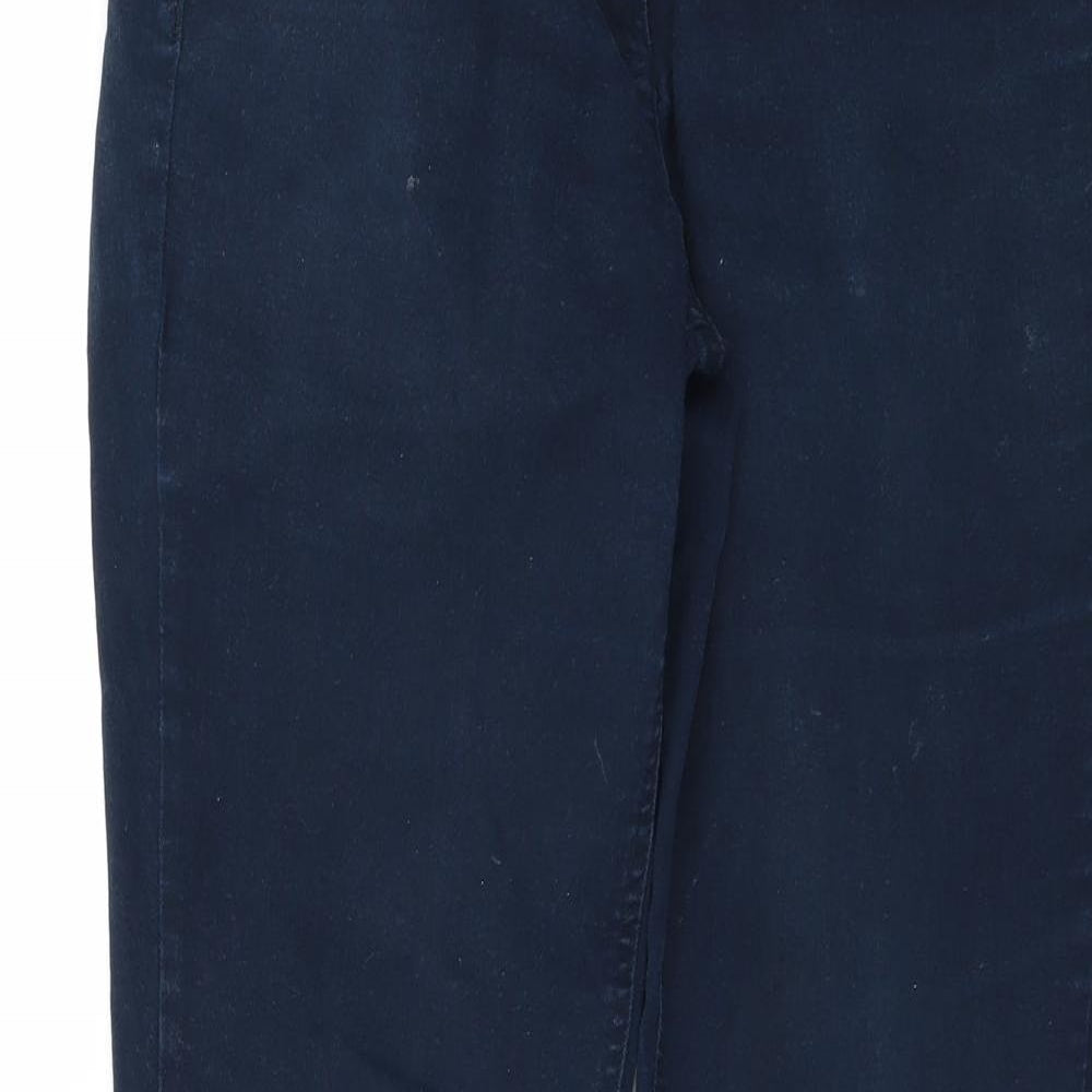 Dunnes Stores Womens Blue  Denim Flared Jeans Size 12 L29 in