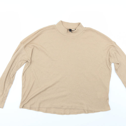 Divided by H&M Womens Beige   Pullover Jumper Size M