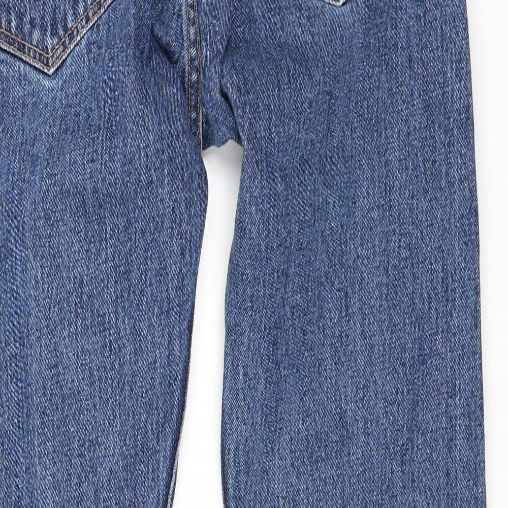 Levi's Mens Blue  Denim Straight Jeans Size 31 L32 in