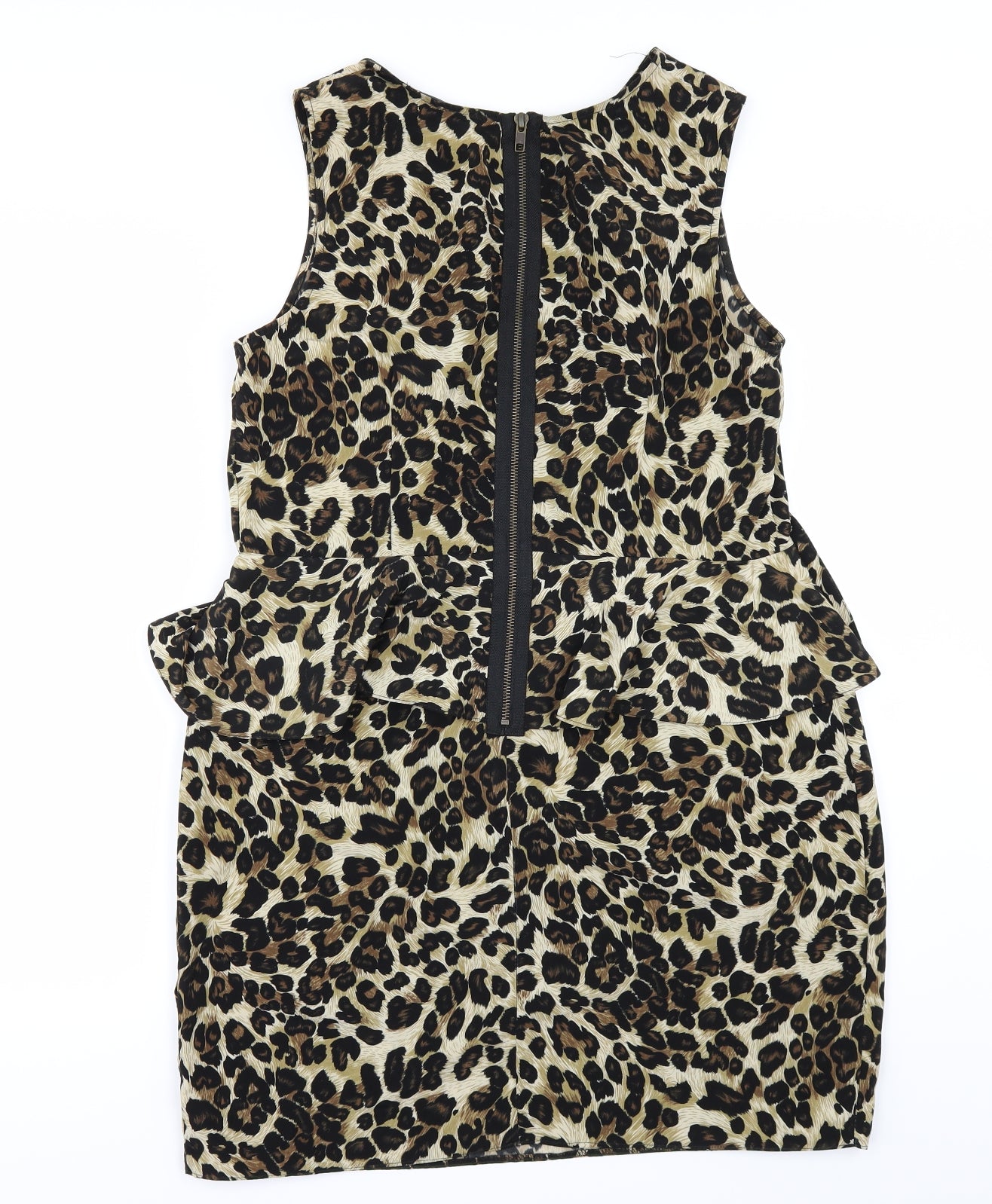 Atmosphere Womens Brown Animal Print  Bodycon  Size 12