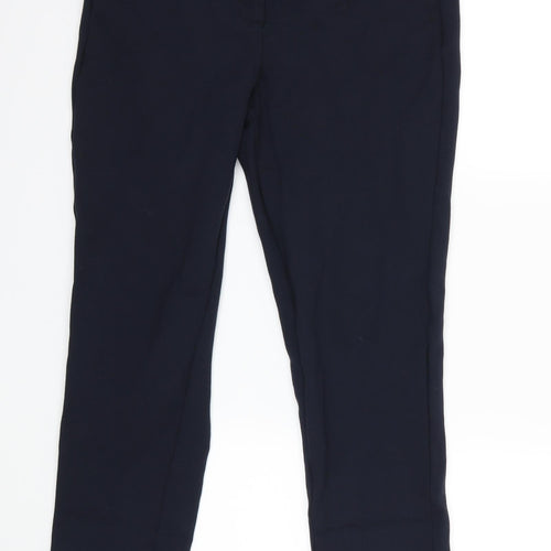 Marks and Spencer Womens Blue   Trousers  Size 10 L25 in