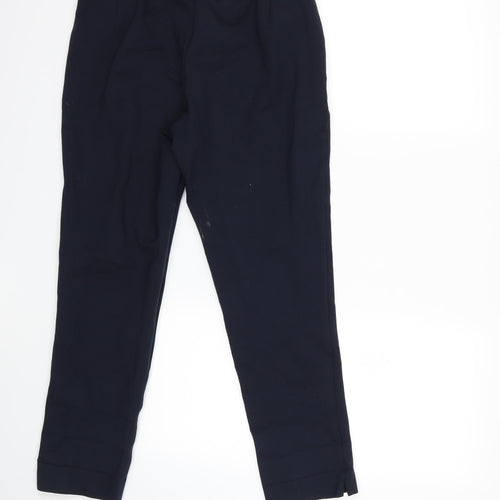 Marks and Spencer Womens Blue   Trousers  Size 10 L25 in