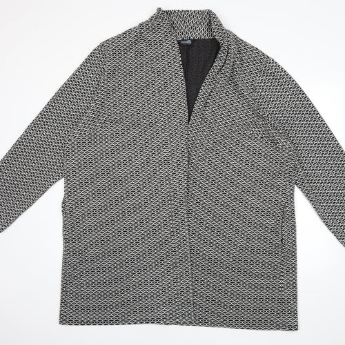 Blue Chameleon Womens Black   Cardigan Jumper Size 26