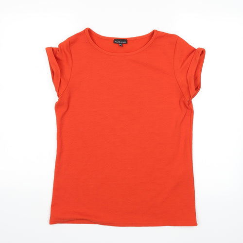 Warehouse Womens Orange   Basic Tank Size 8
