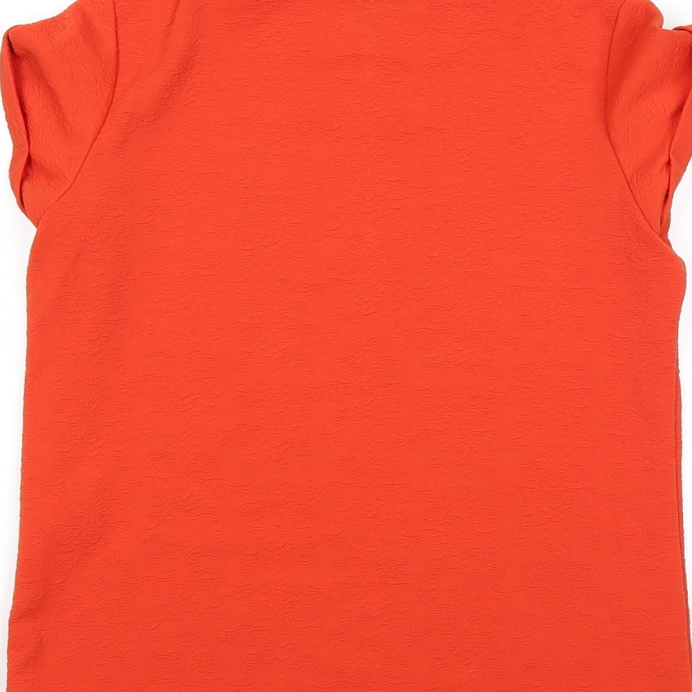Warehouse Womens Orange   Basic Tank Size 8
