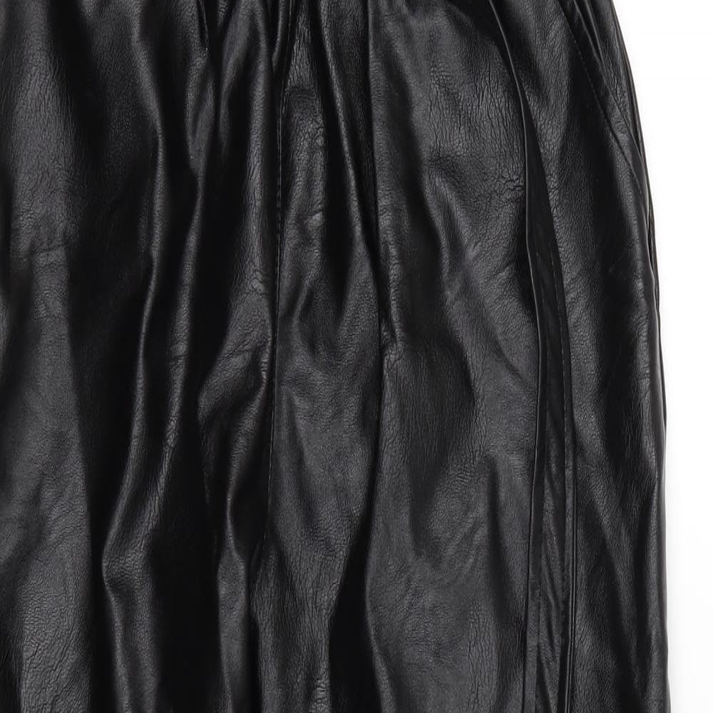 Rebellious Womens Black   Trousers  Size 26 in L22 in