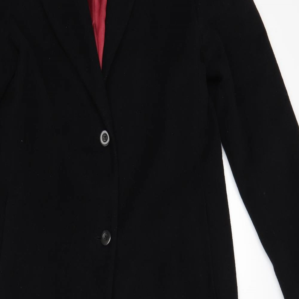 urban landscape Womens Black   Overcoat Coat Size 14