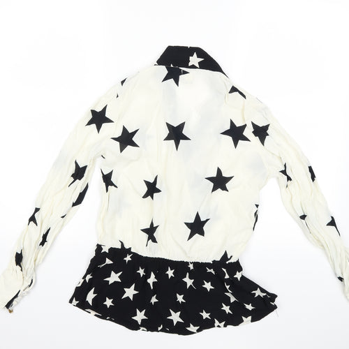 River Island Womens White   Basic Blouse Size 8