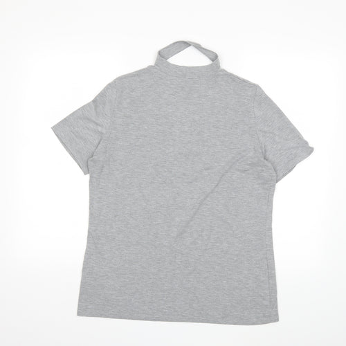Dorothy Perkins Womens Grey   Basic T-Shirt Size 14