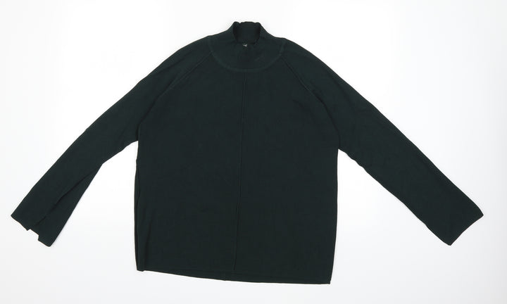 NEXT Womens Green Knit Pullover Jumper Size 8