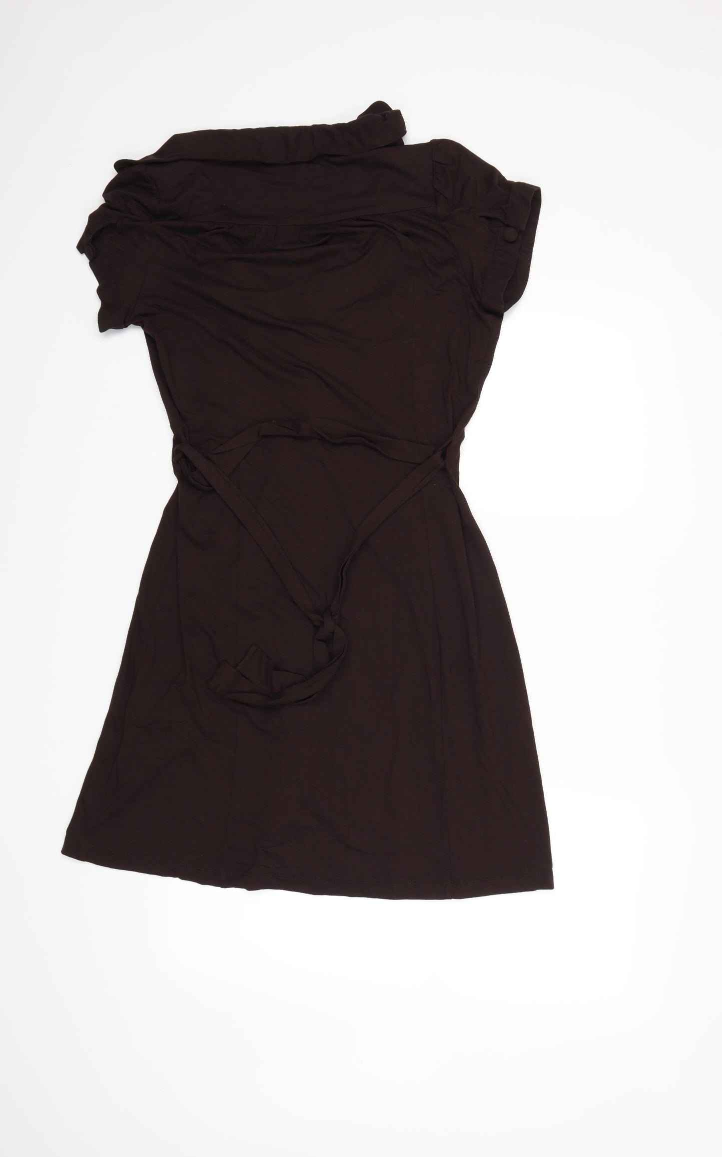 NEXT Womens Brown   T-Shirt Dress  Size 14