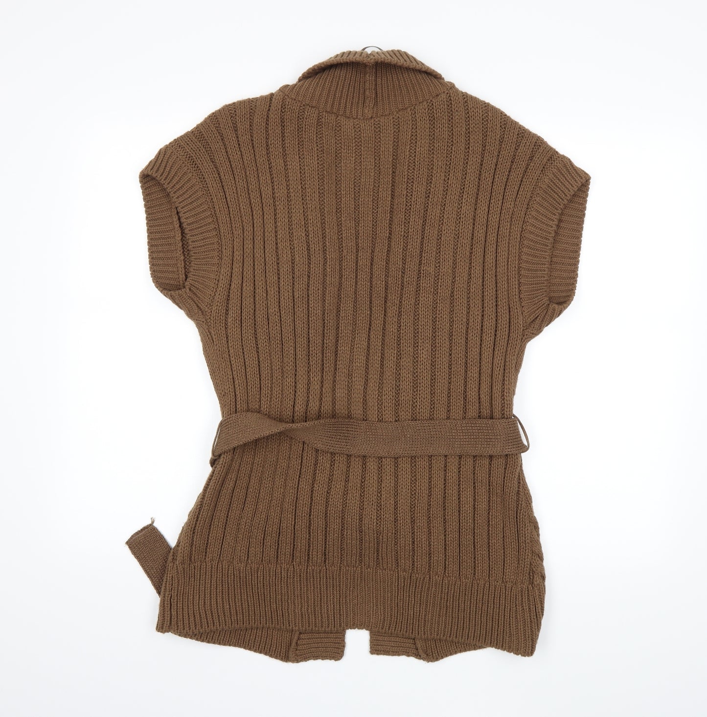 George Womens Brown  Knit Cardigan Jumper Size 14