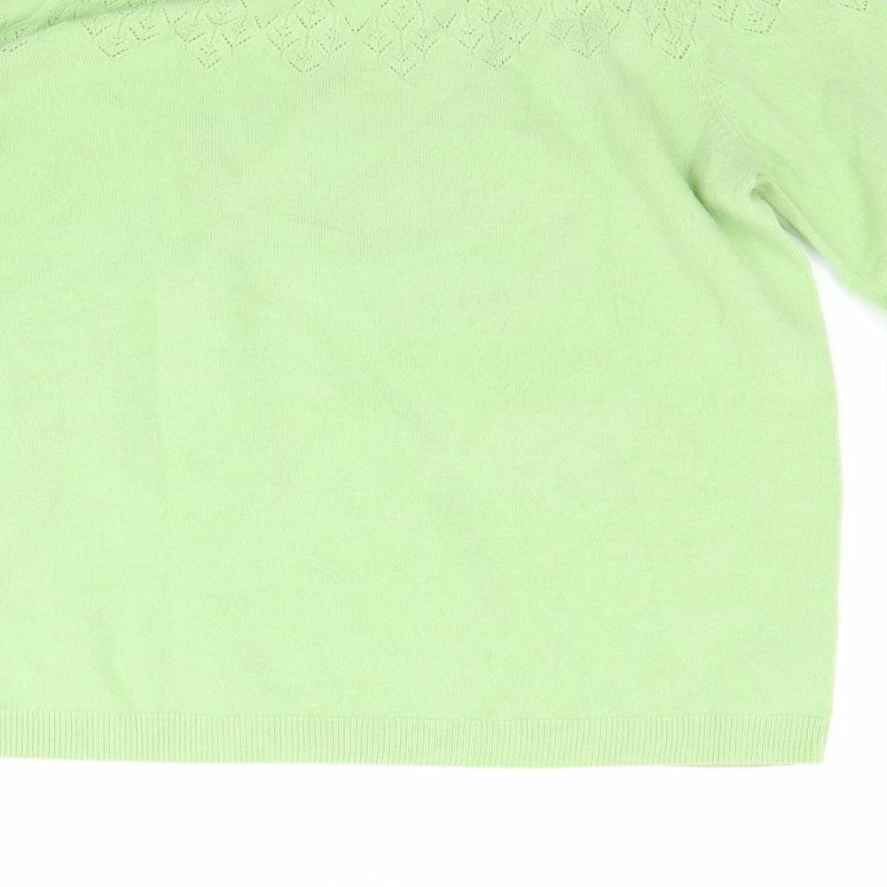 TU Womens Green   Pullover Jumper Size 12