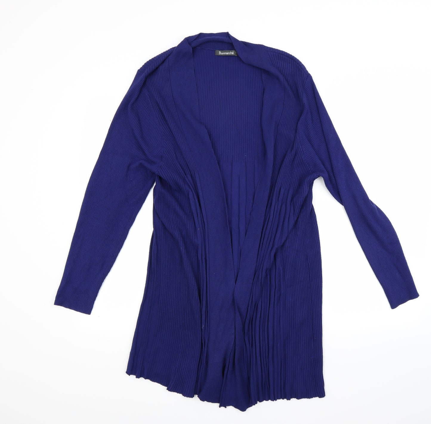 Bonmarché Womens Blue   Cardigan Jumper Size L