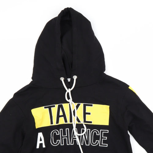 sellect Womens Black   Pullover Hoodie Size 10