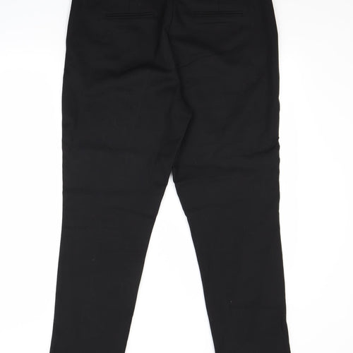 F&F Womens Black   Trousers  Size 14 L25 in