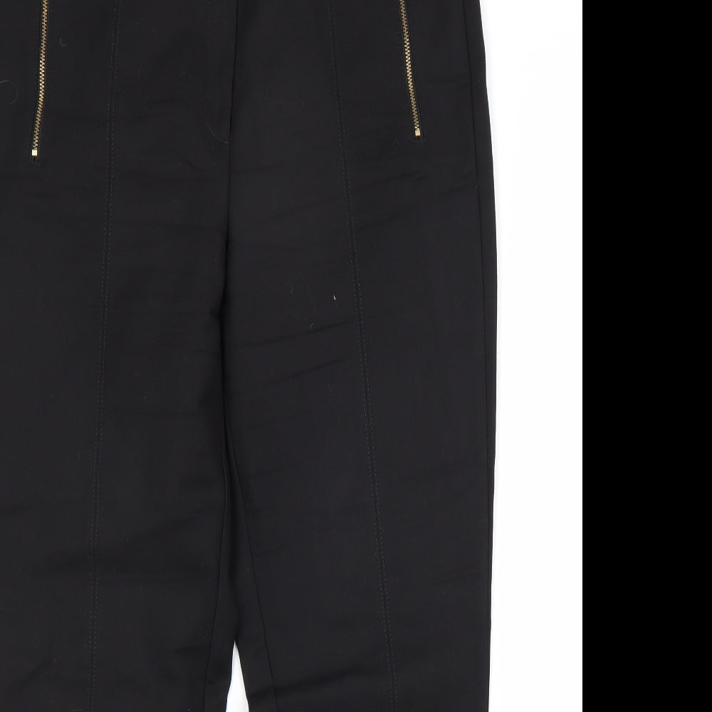 F&F Womens Black   Trousers  Size 14 L25 in