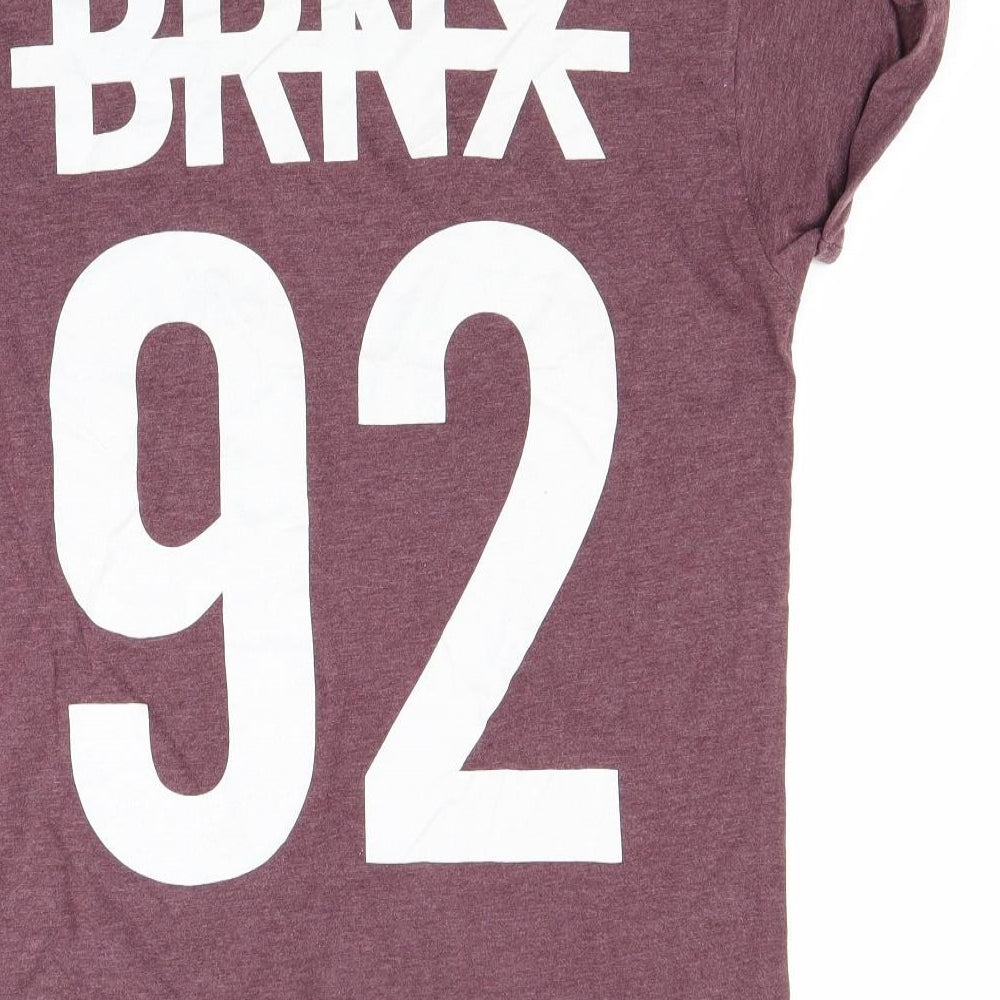 Topman Mens Red    T-Shirt Size M  - Bronx NYC