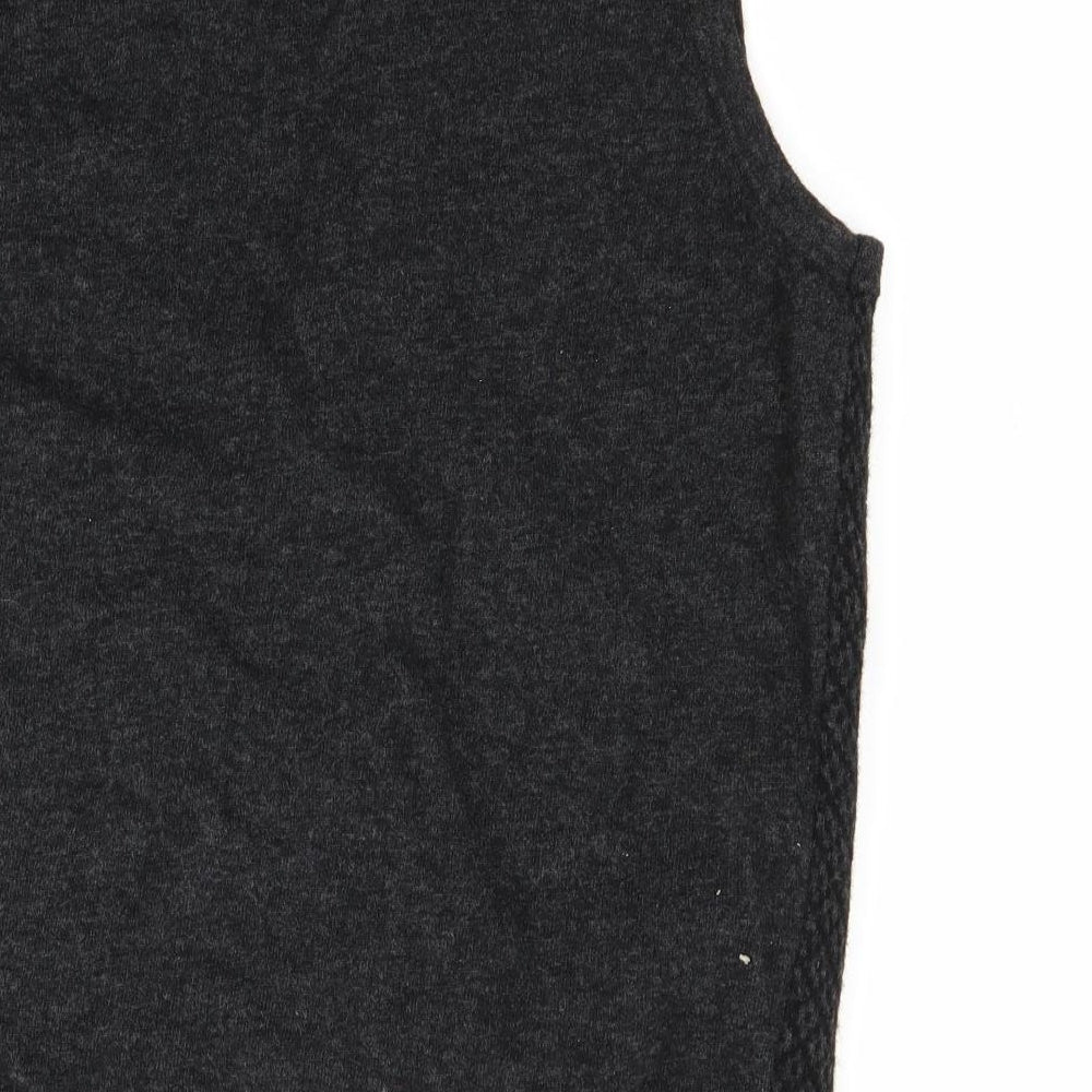 Hamonnd Mens Grey   Cardigan Jumper Size L