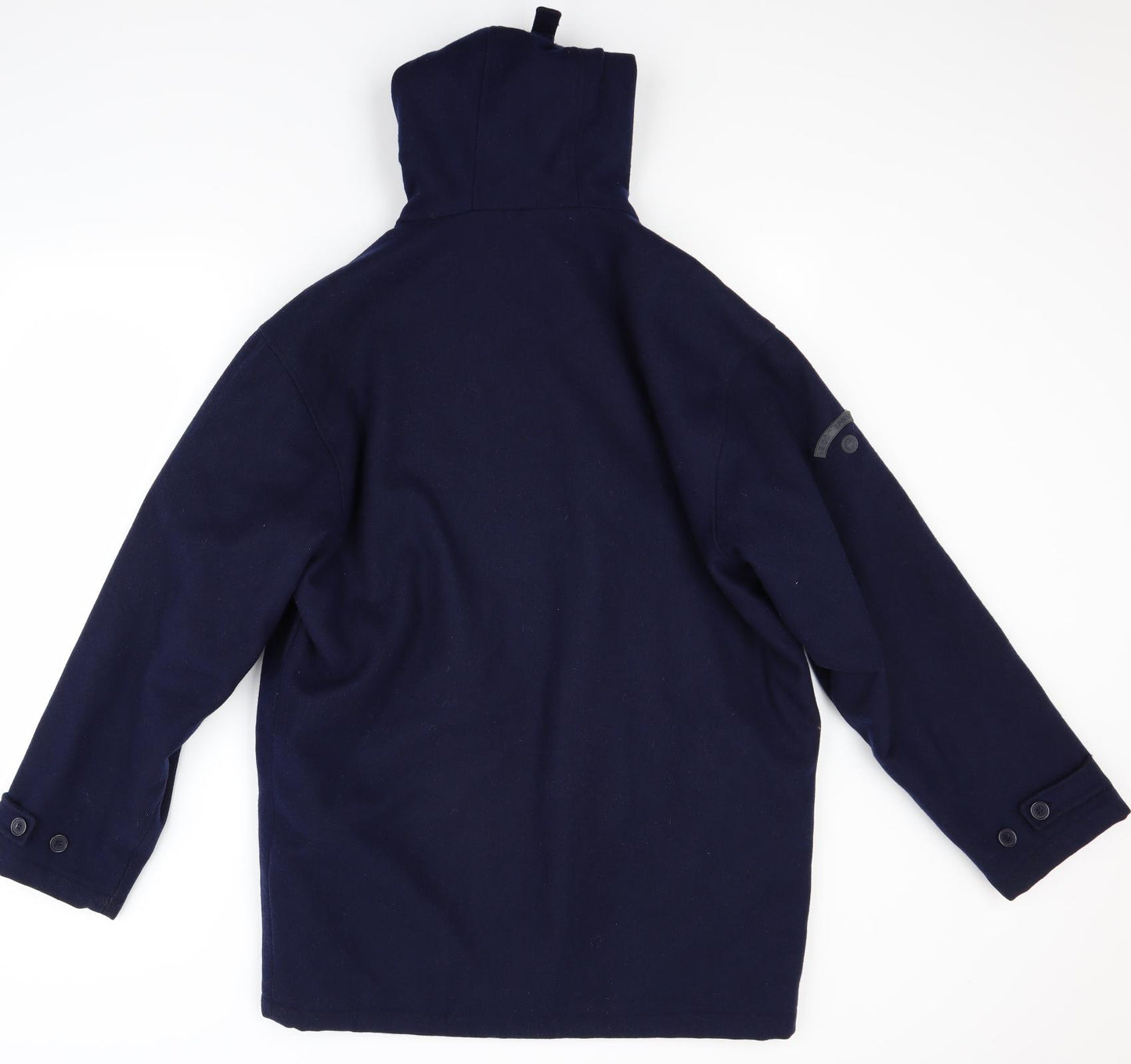 le coq sportif Mens Blue   Overcoat Coat Size M