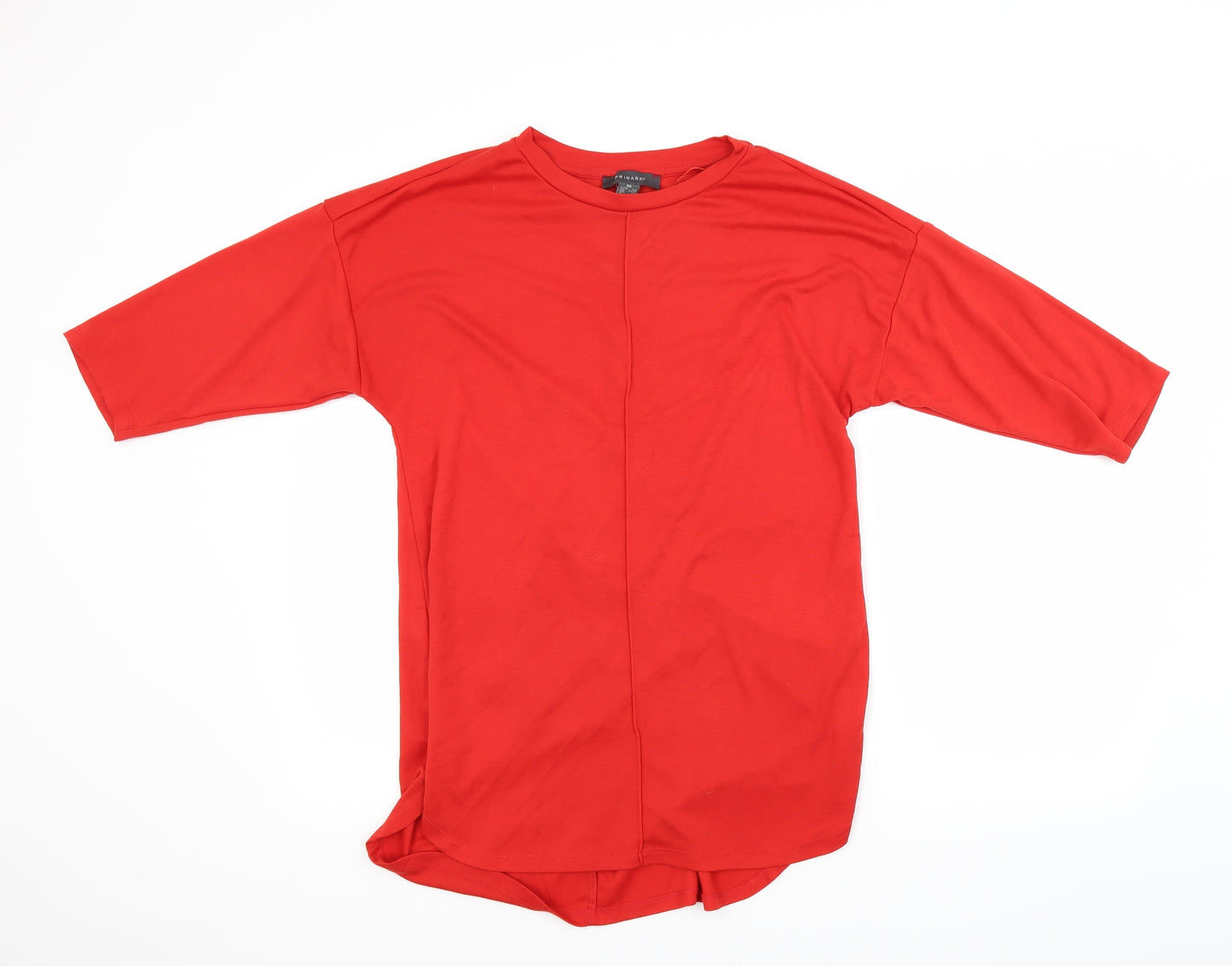 Primark Womens Red   T-Shirt Dress  Size XS