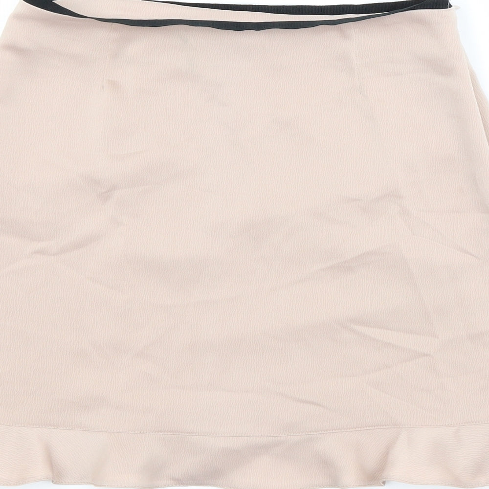 River Island Womens Beige   Mini Skirt Size 6