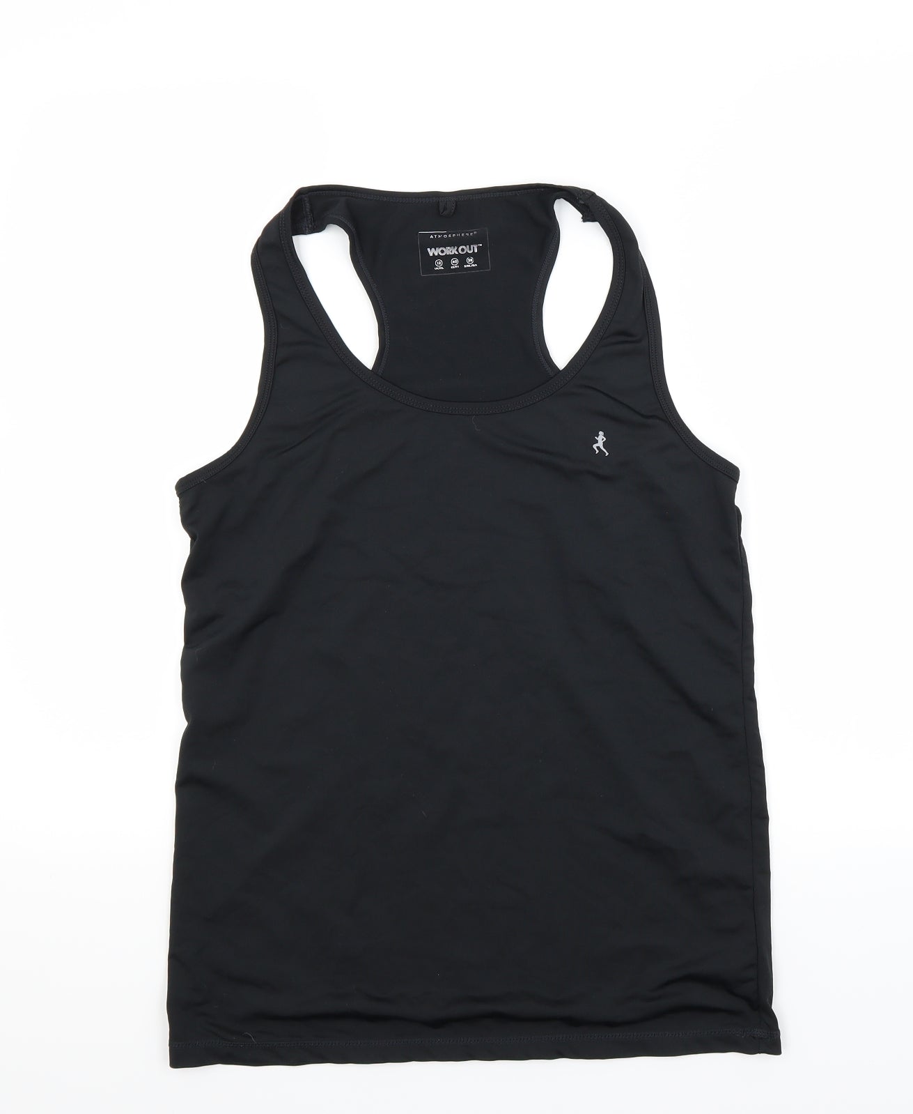 Atmosphere Womens Black   Basic Tank Size 12