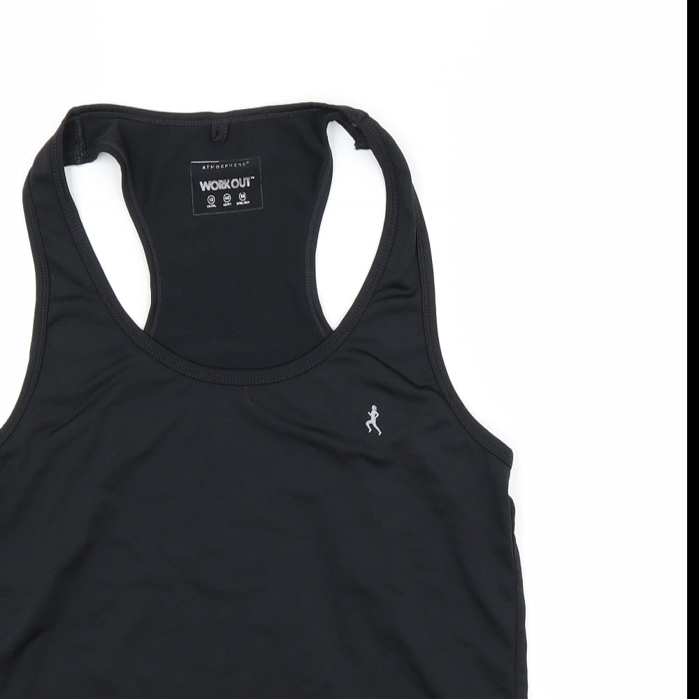 Atmosphere Womens Black   Basic Tank Size 12