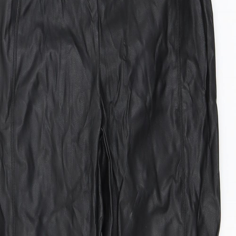 Topshop Womens Black   Trousers  Size 14 L28 in