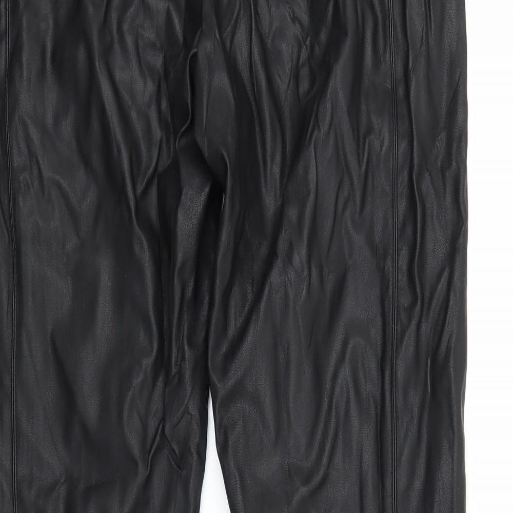 Topshop Womens Black   Trousers  Size 14 L28 in