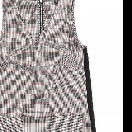 George Womens Multicoloured Houndstooth  A-Line  Size 10