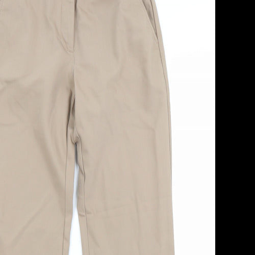 Autograph Womens Beige   Capri Trousers Size 10 L24 in