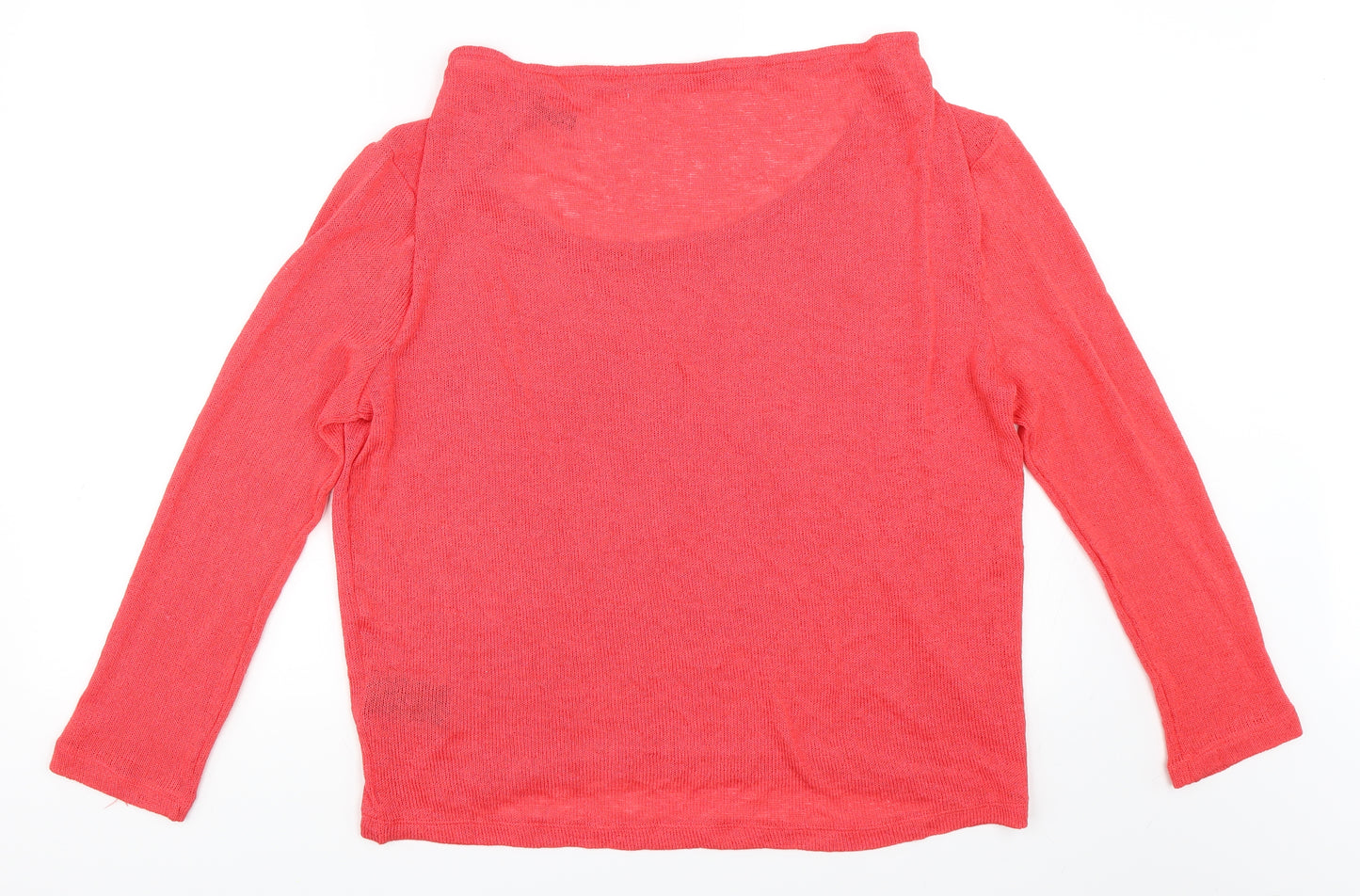 H&M Womens Pink   Pullover Jumper Size L